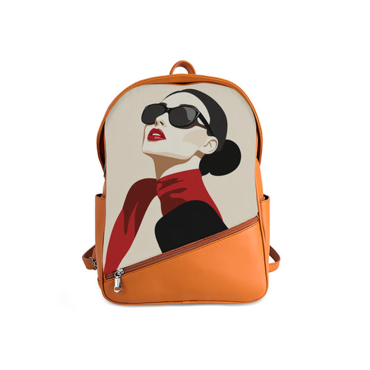 Foldover Backpack Iconic Elegance