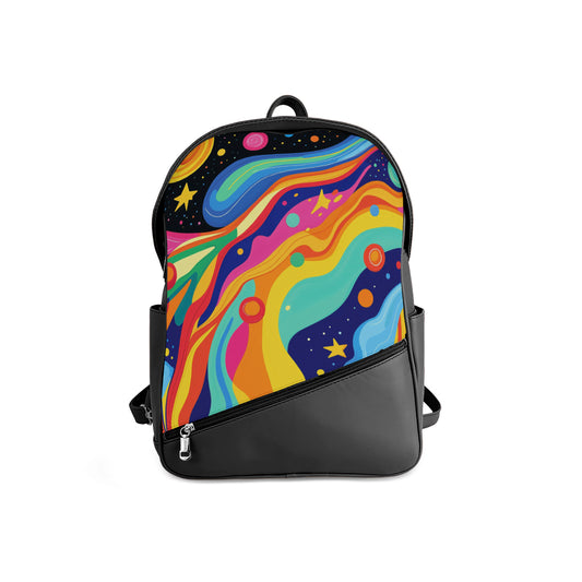 Foldover Backpack Interstellar Impressions