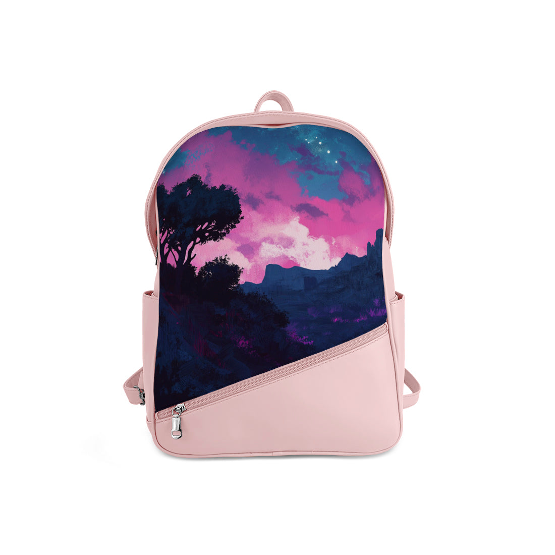 Foldover Backpack Moonlit Wilderness