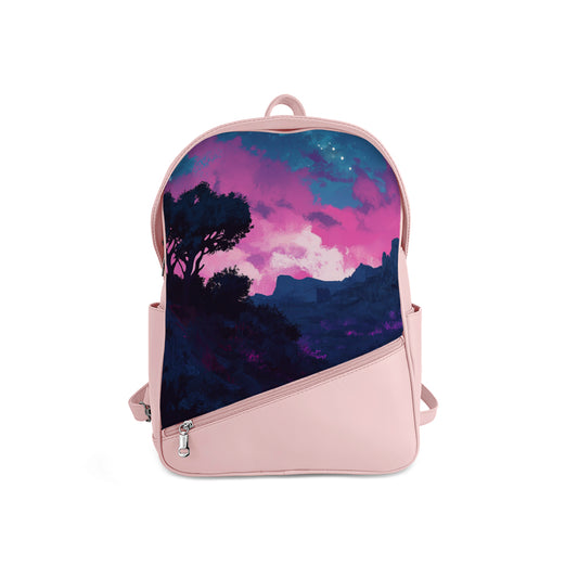 Foldover Backpack Moonlit Wilderness