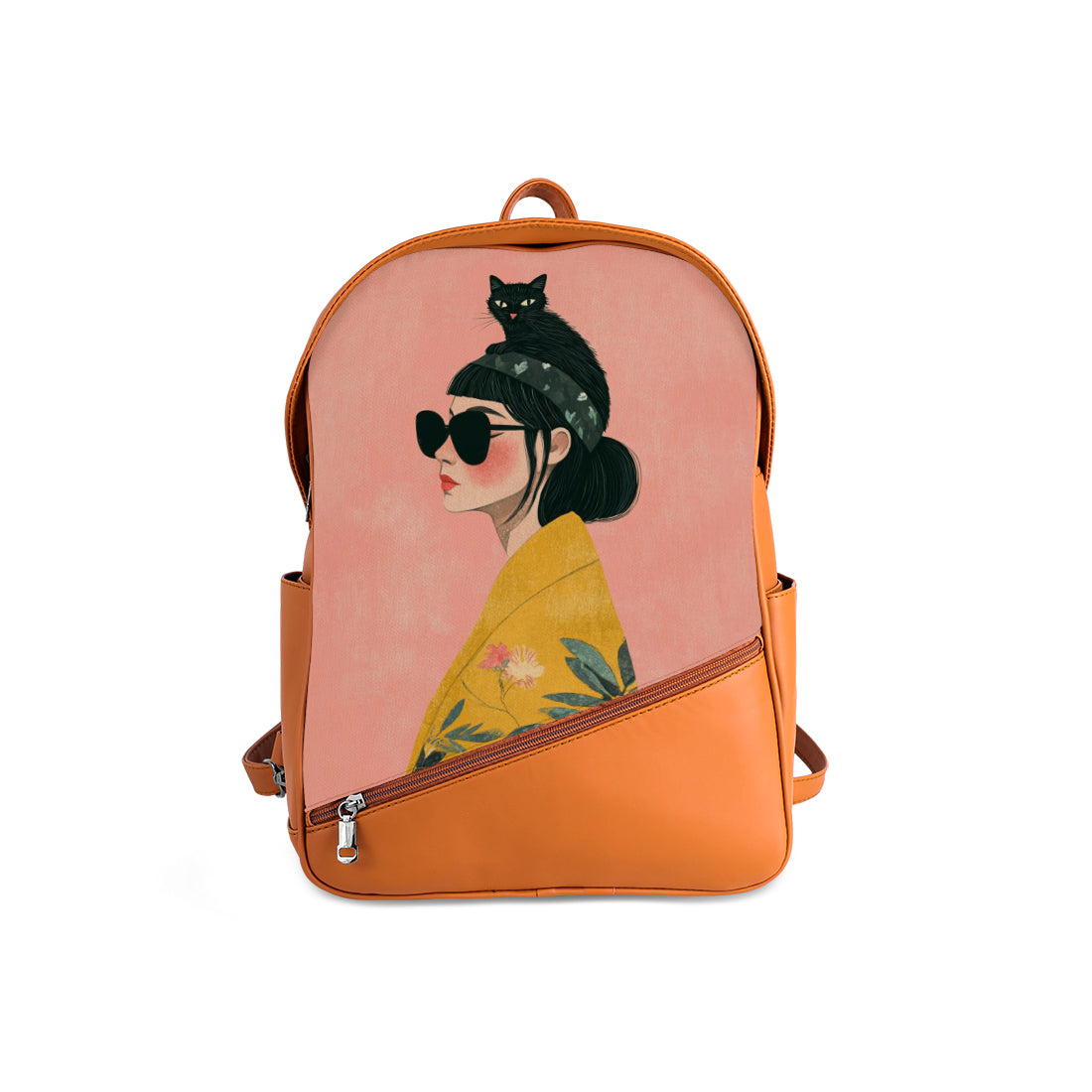 Foldover Backpack  Mysterious and stylish