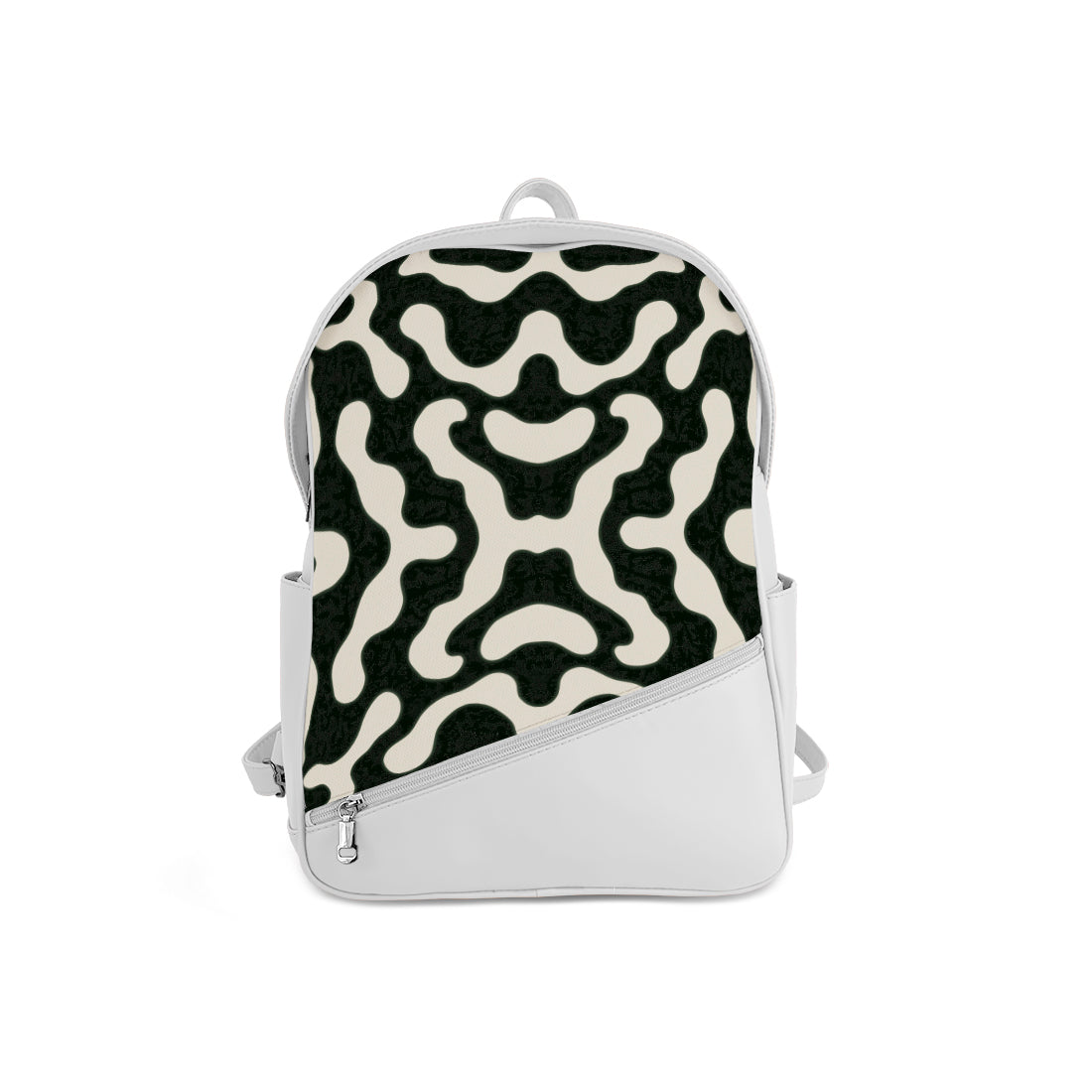 Foldover Backpack Patterned Elegance