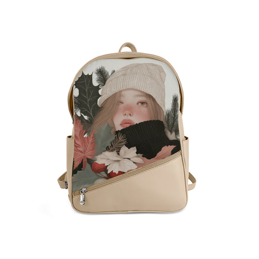 Foldover Backpack Sunshine & Flowers