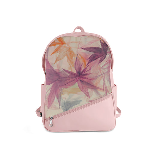 Foldover Backpack Whispering Leaves
