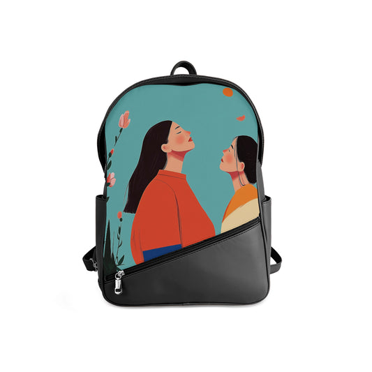 Foldover Backpack friendship Forever