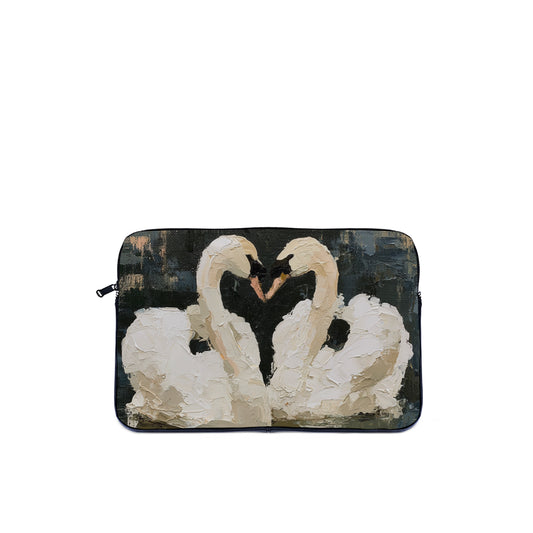 Laptop Sleeve Elegant Swans