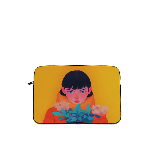 Laptop Sleeve Flower Girl