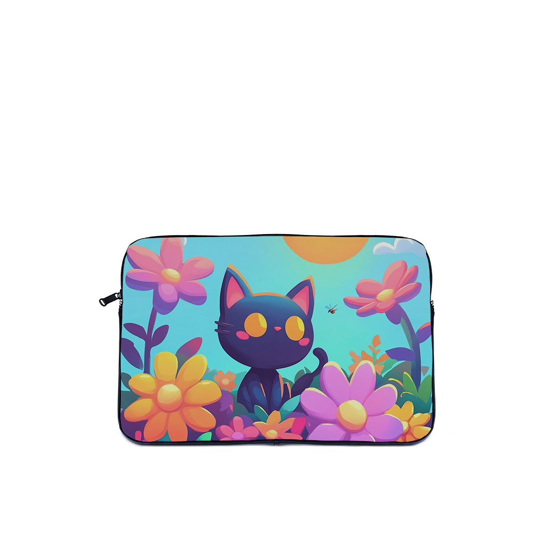 Laptop Sleeve  Garden Cat