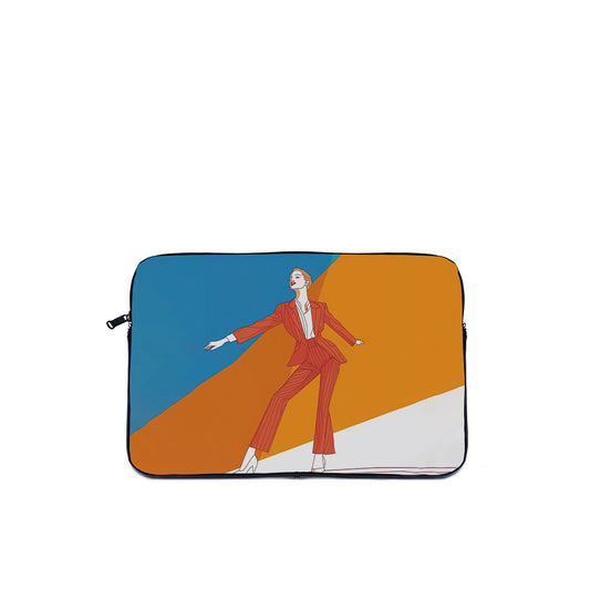 Laptop Sleeve Lady in Red