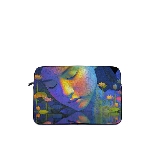 Laptop Sleeve Lotus Reflection