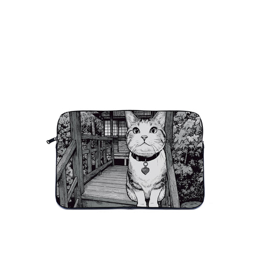 Laptop Sleeve Meow Time