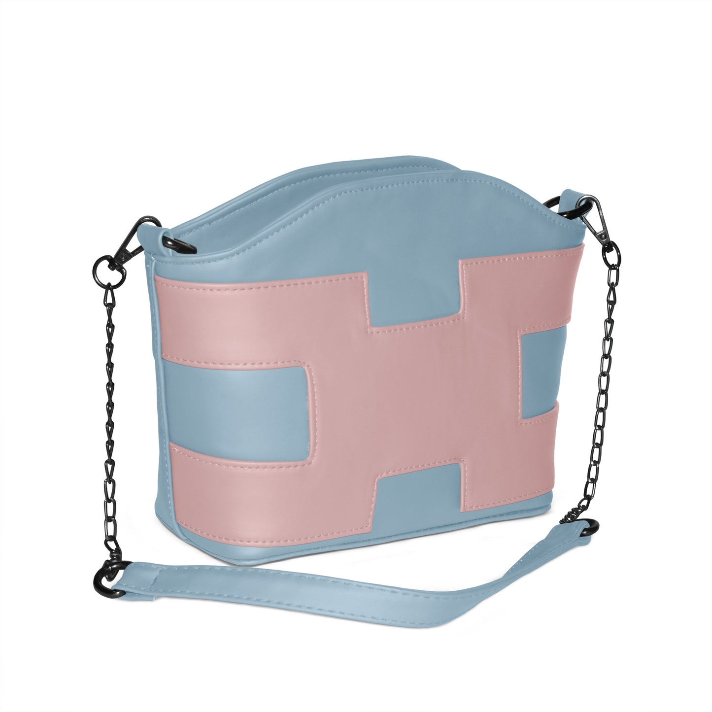 Liora Crossbody Blue & Rose