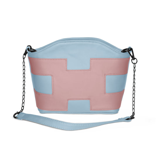 Liora Crossbody Blue & Rose