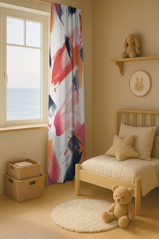 Modern Curtains Artful Abstract
