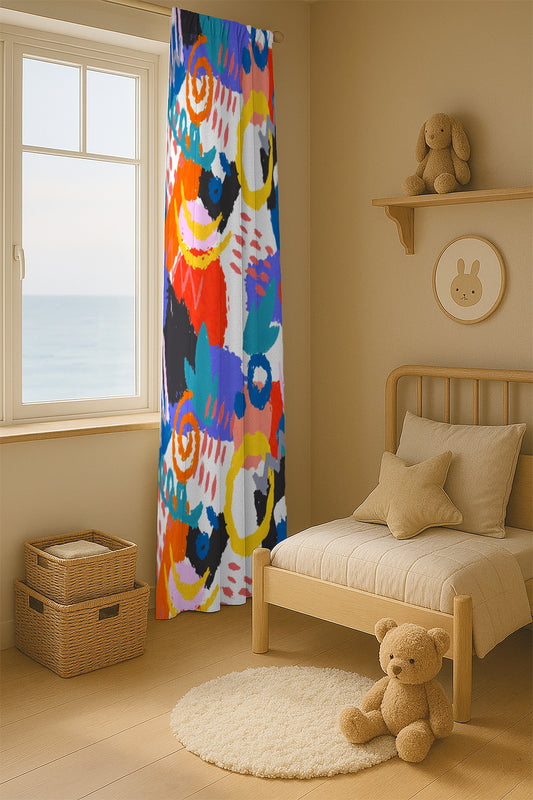 Modern Curtains Color Splash