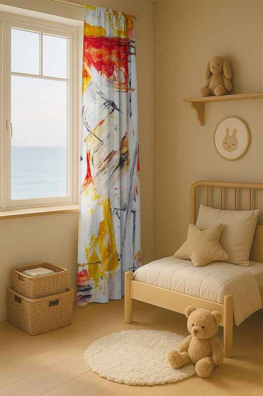 Modern Curtains Elegant Geometry