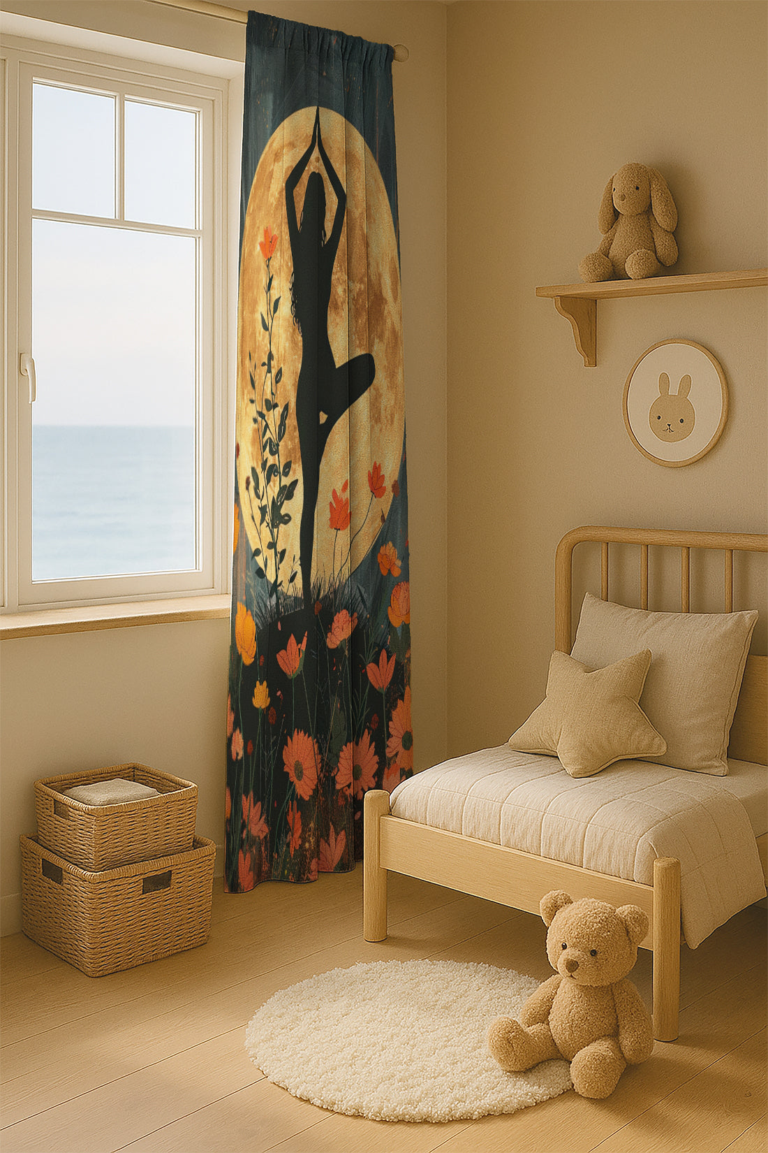 Modern Curtains Moonlit Magic