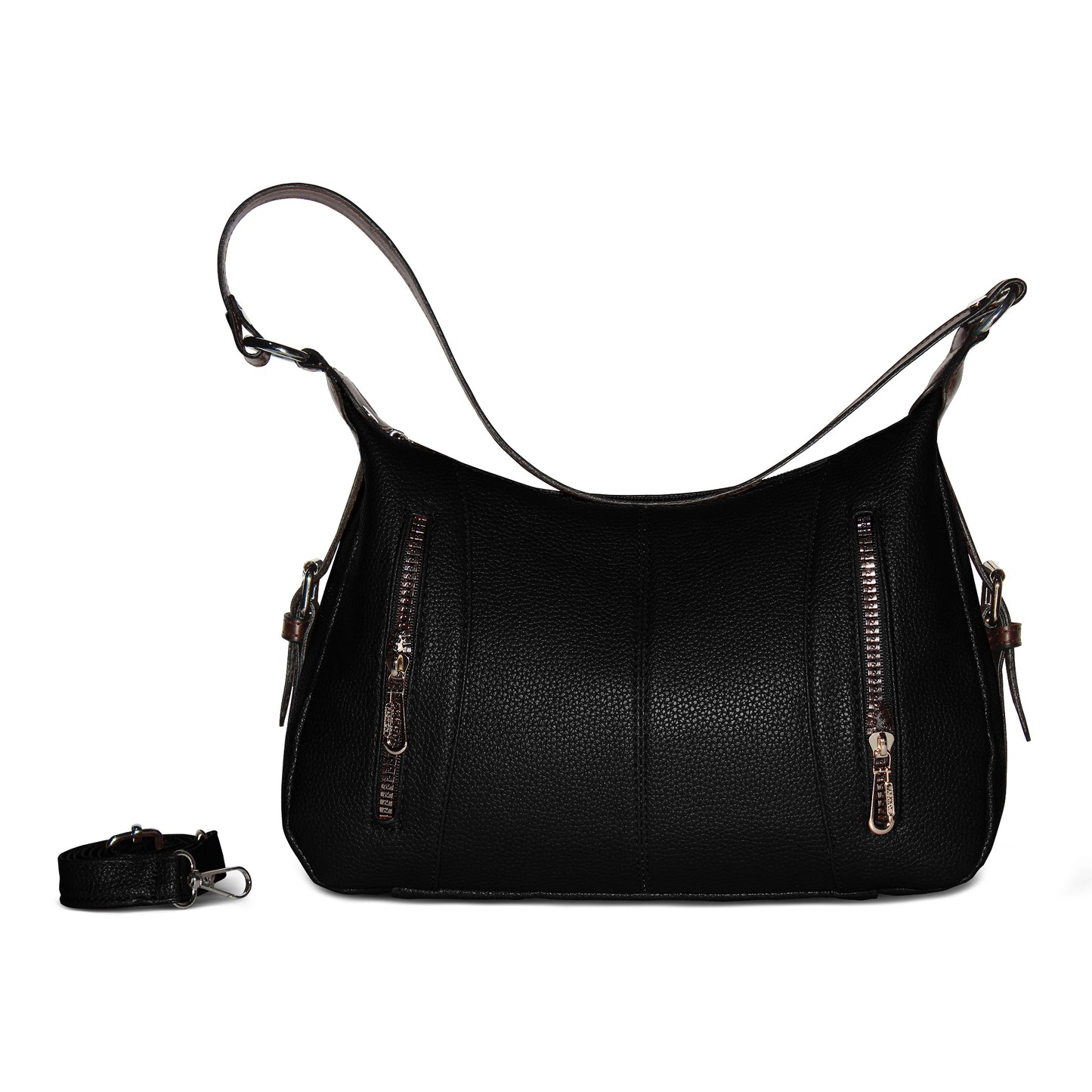 Sienna Shoulder Bag – Black