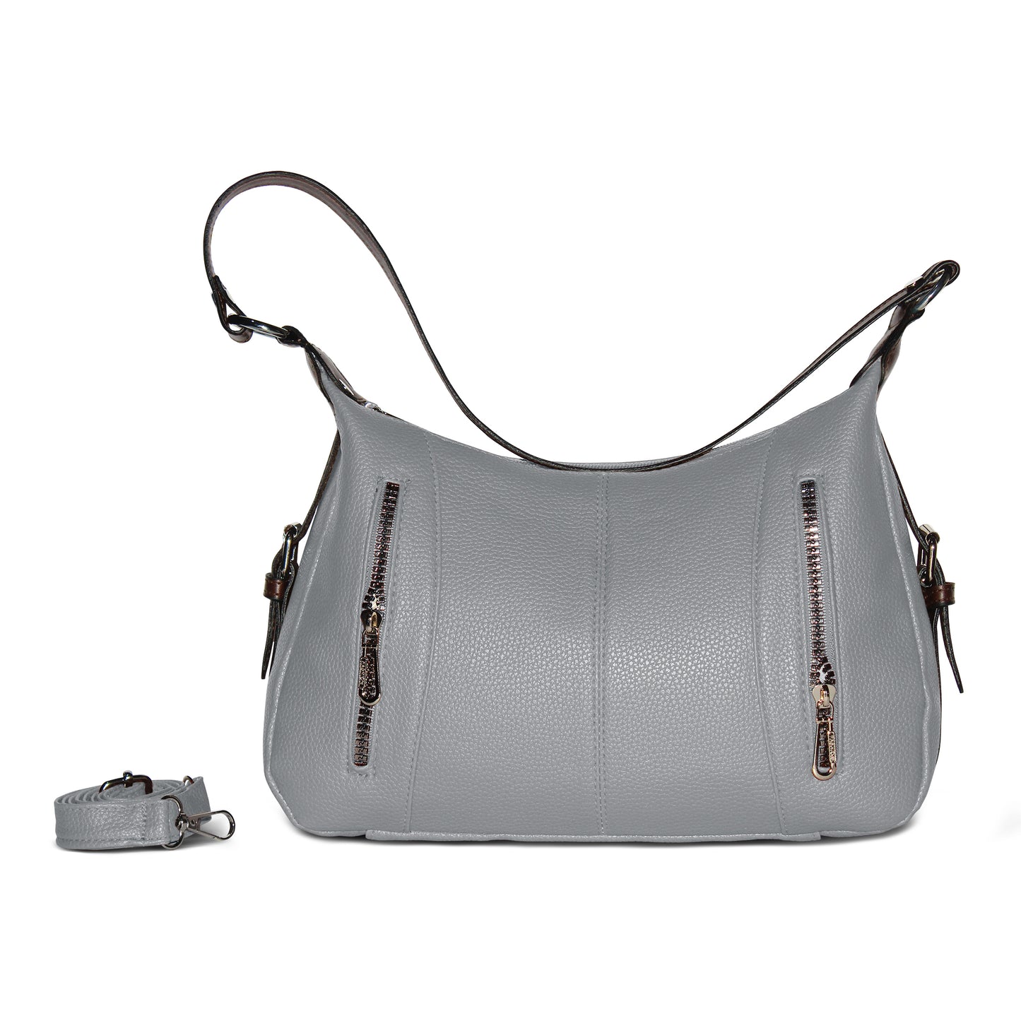 Sienna Shoulder Bag – Grey Mist