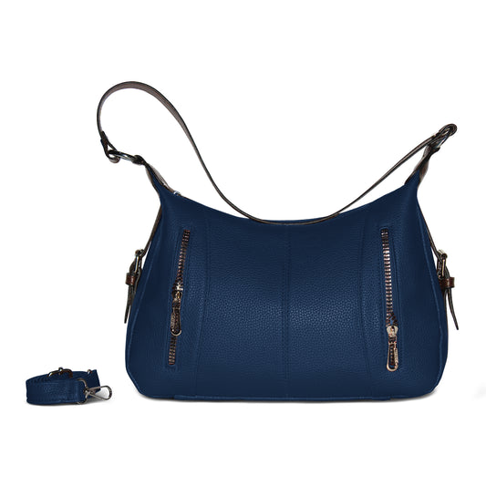 Sienna Shoulder Bag – Midnight Navy