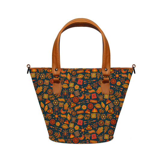Sleek Aura Handbag Nature's Palette