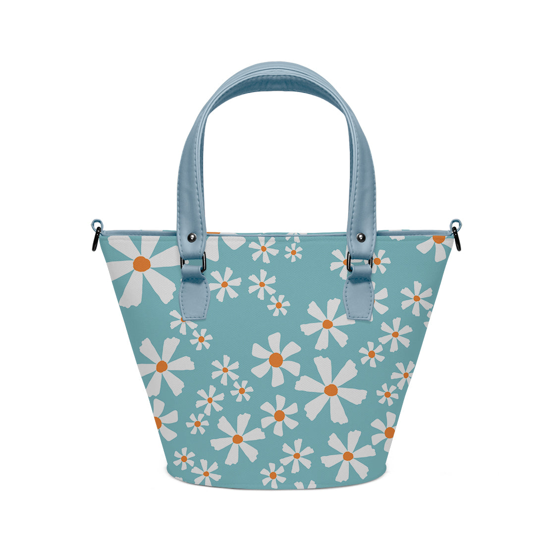 Sleek Aura Handbag Ocean Blossom