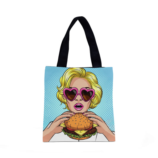 Tote Bag Burger Babe