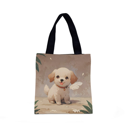 Tote Bag Cute Dog