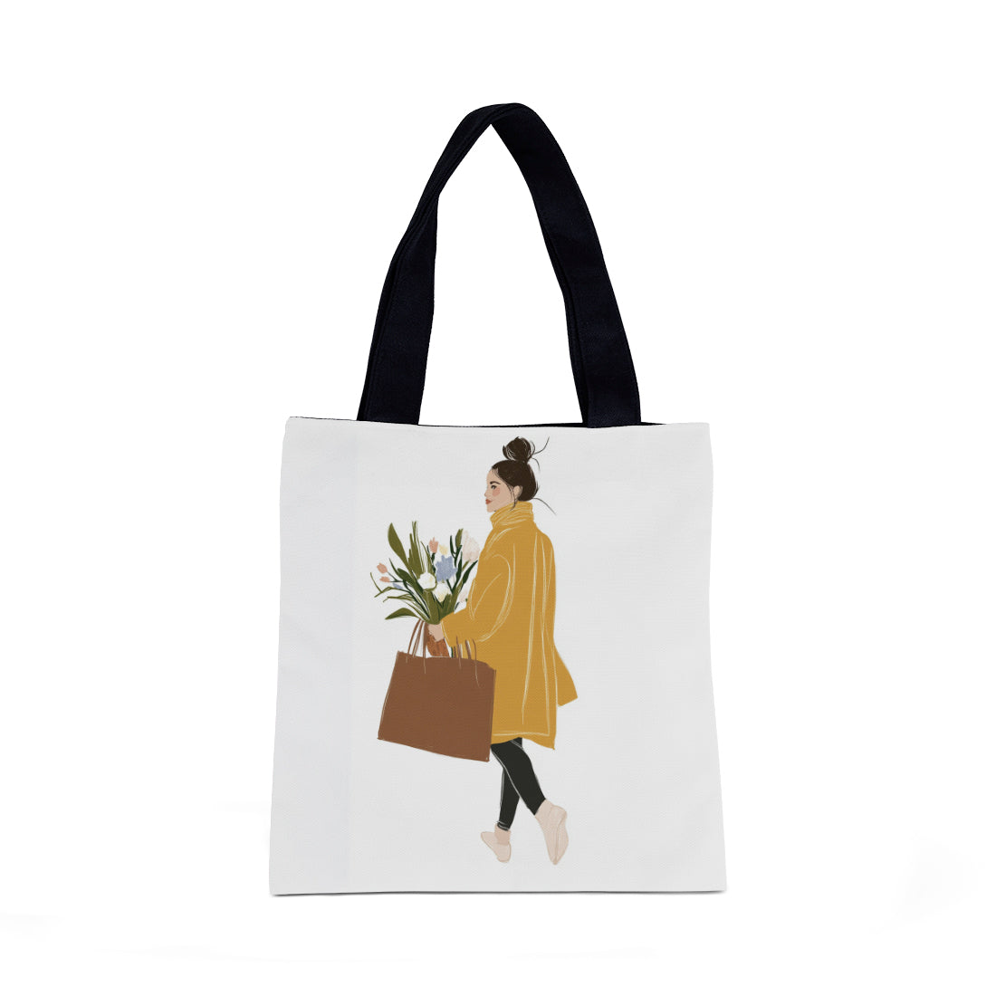 Tote Bag Floral Delight