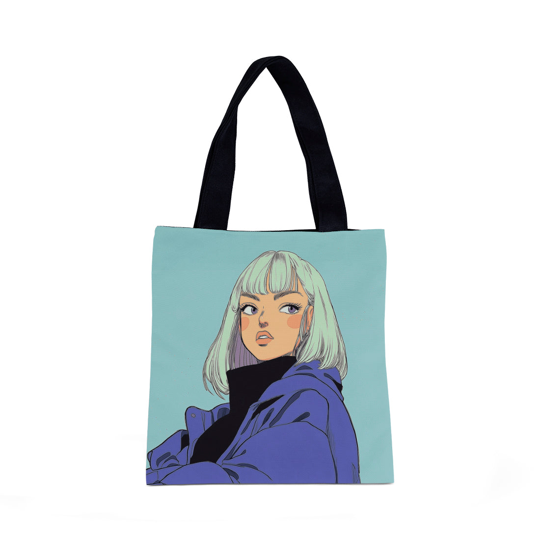 Tote Bag Happy Face