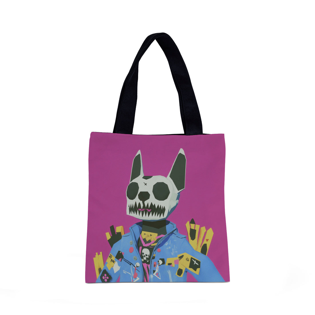 Tote Bag Purple Pup