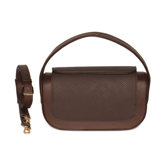 Riviera Crossbody – Deep Brown
