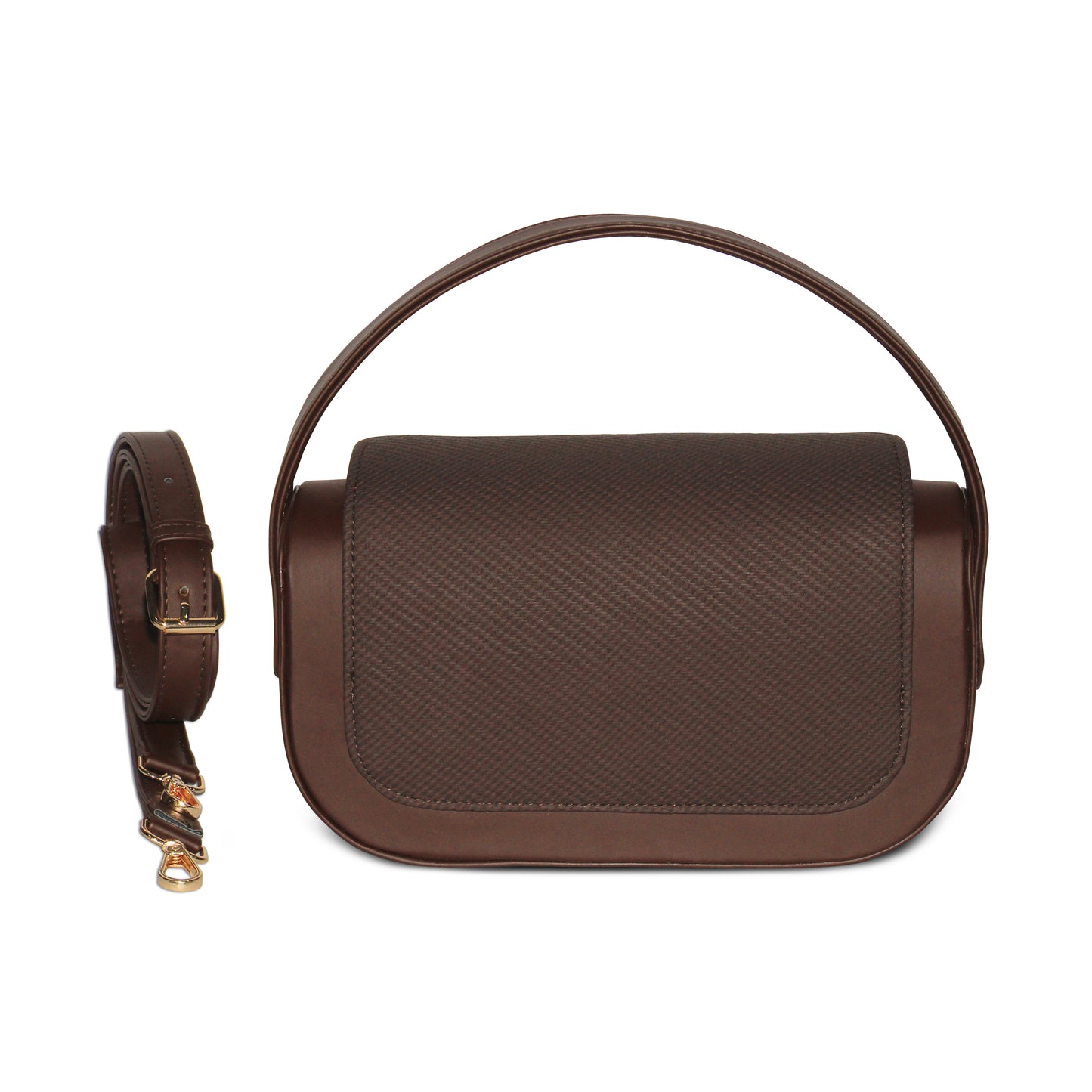 Riviera Crossbody – Deep Brown