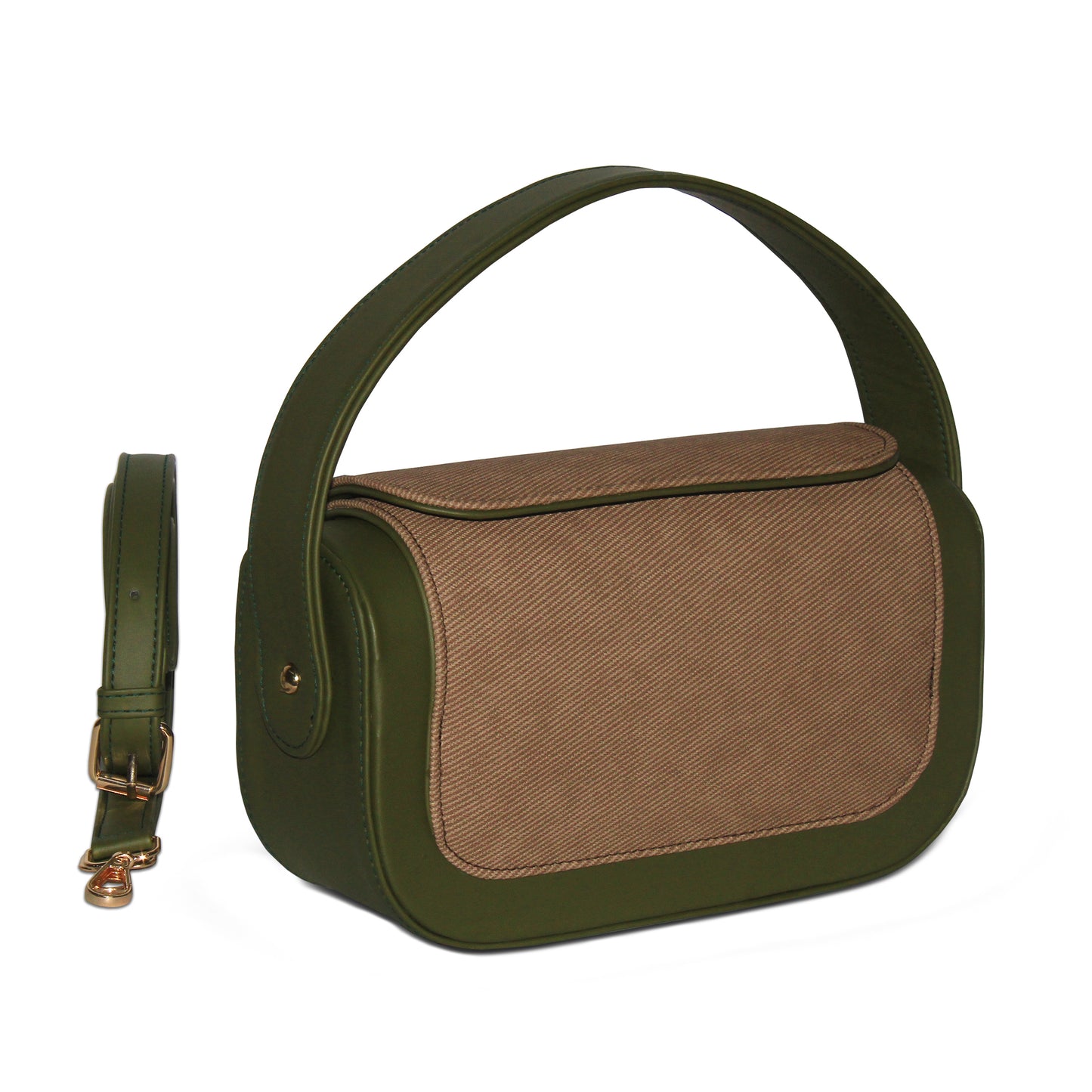 Riviera Crossbody – Dark Green